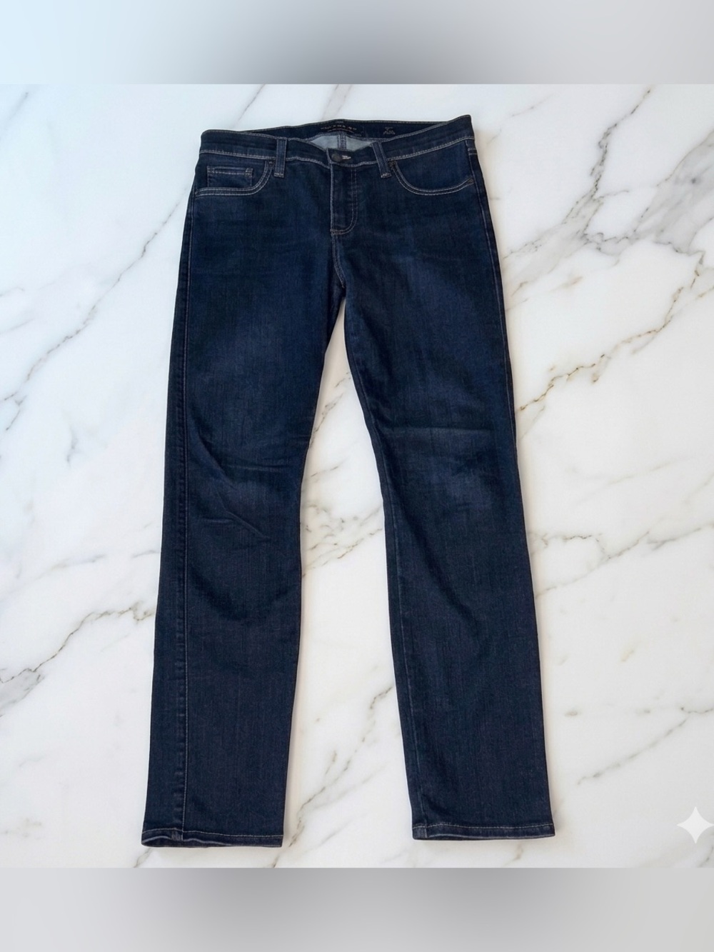 Lucky Brand Ava Skinny Ankle Jeans Dark Wash Size 4/27 Mid Rise Orta Premium